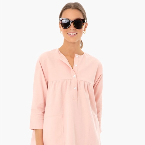 Peach Fallon Dress - Picture 2 of 7